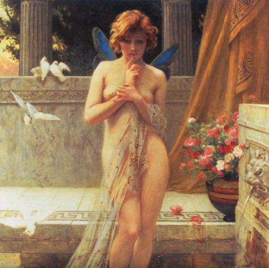 Guillaume Seignac Psyche oil painting picture
